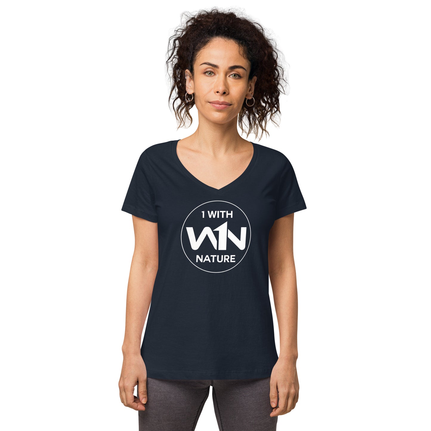 FOREST SOUL SAVIOR - WHITE - WOMEN’S V-NECK T-SHIRT