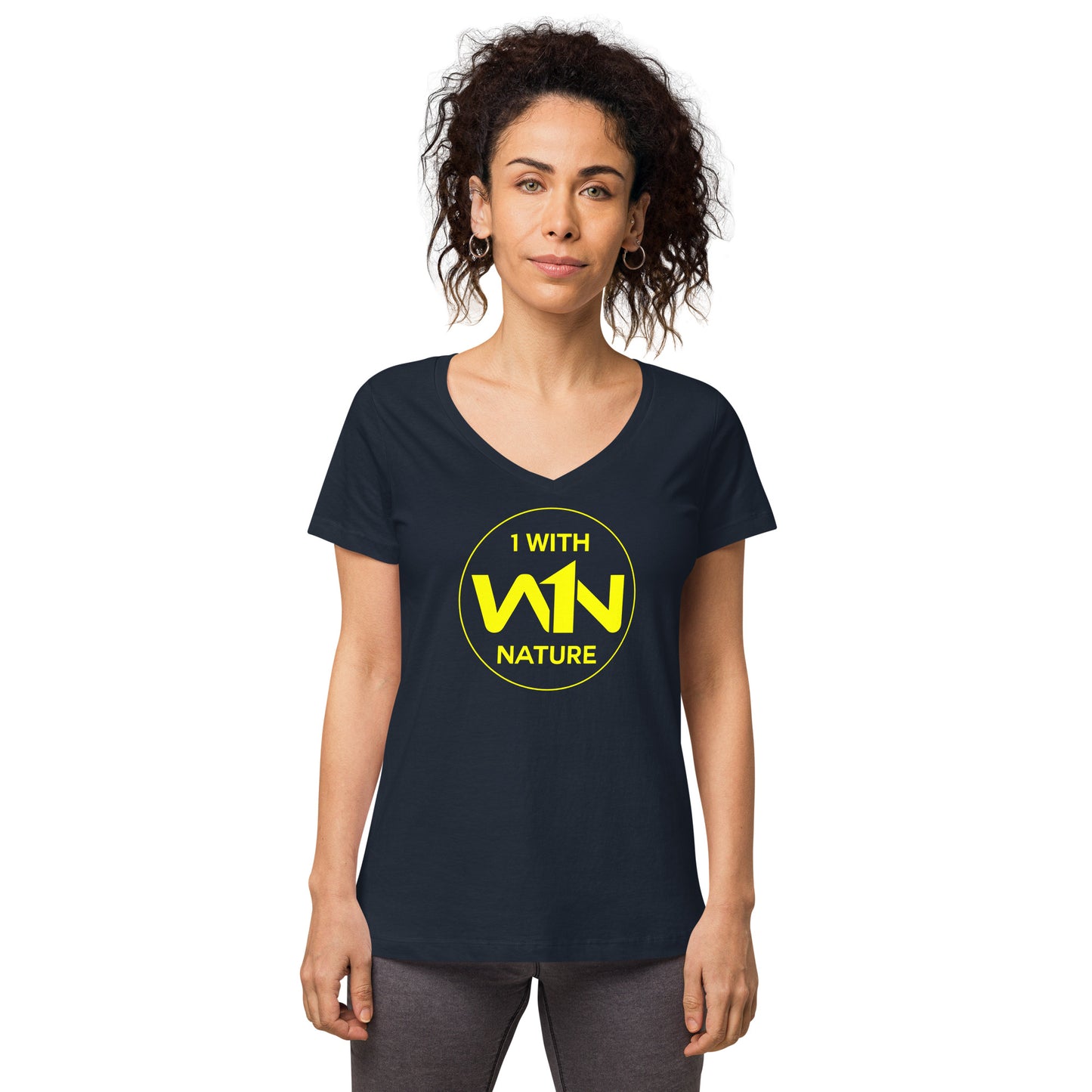 BEE SOUL SAVIOR - YELLOW - WOMEN’S V-NECK T-SHIRT