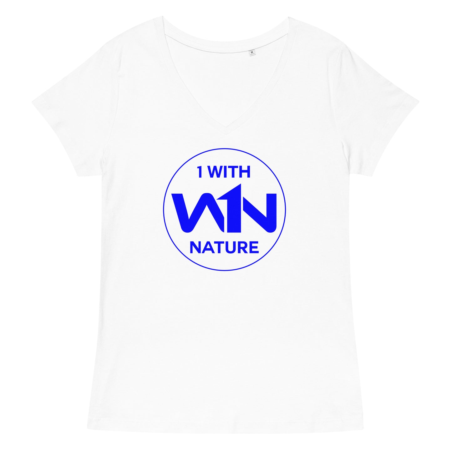 OCEAN SOUL SAVIOR - BLUE - WOMEN’S V-NECK T-SHIRT