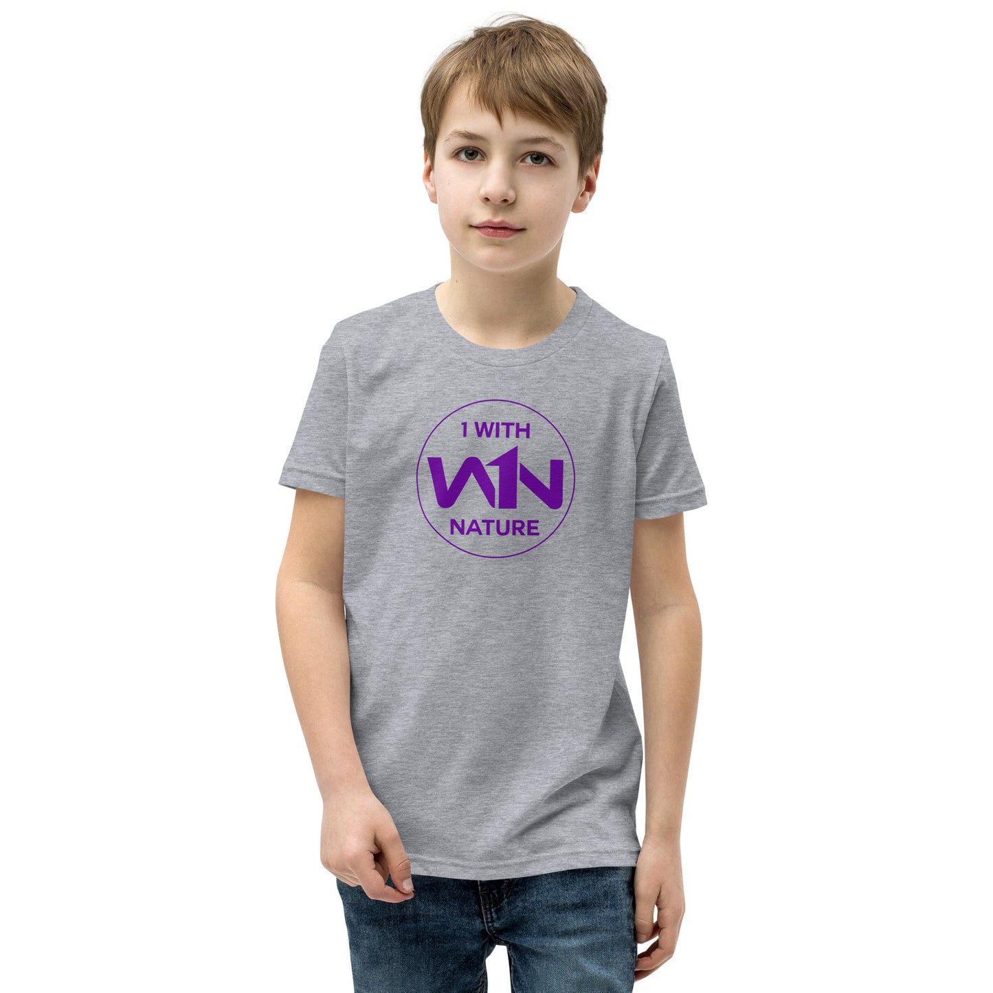 FUTURE HERO - PURPLE - YOUTH T-SHIRT
