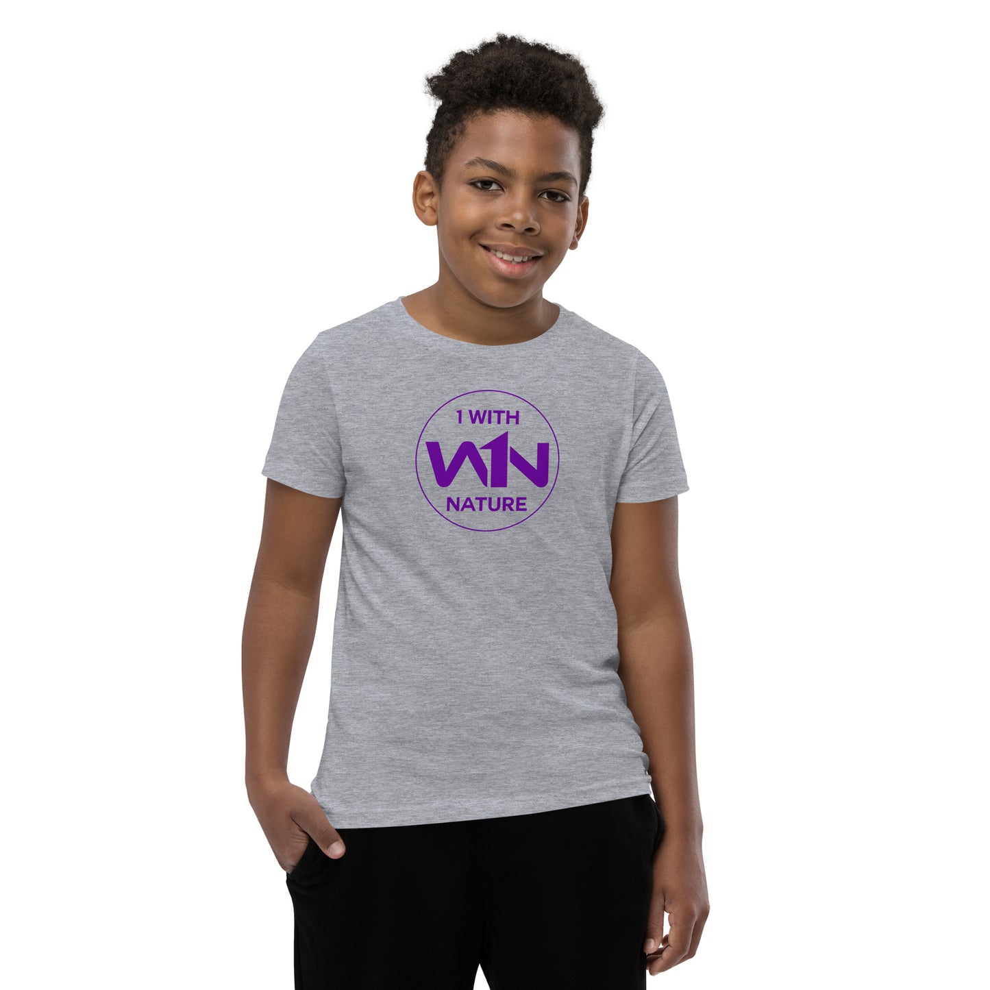 FUTURE HERO - PURPLE - YOUTH T-SHIRT