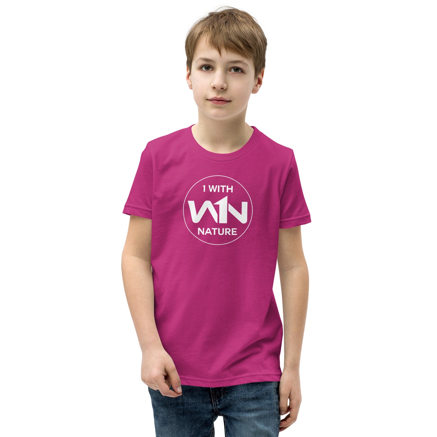 FOREST HERO - WHITE - YOUTH T-SHIRT