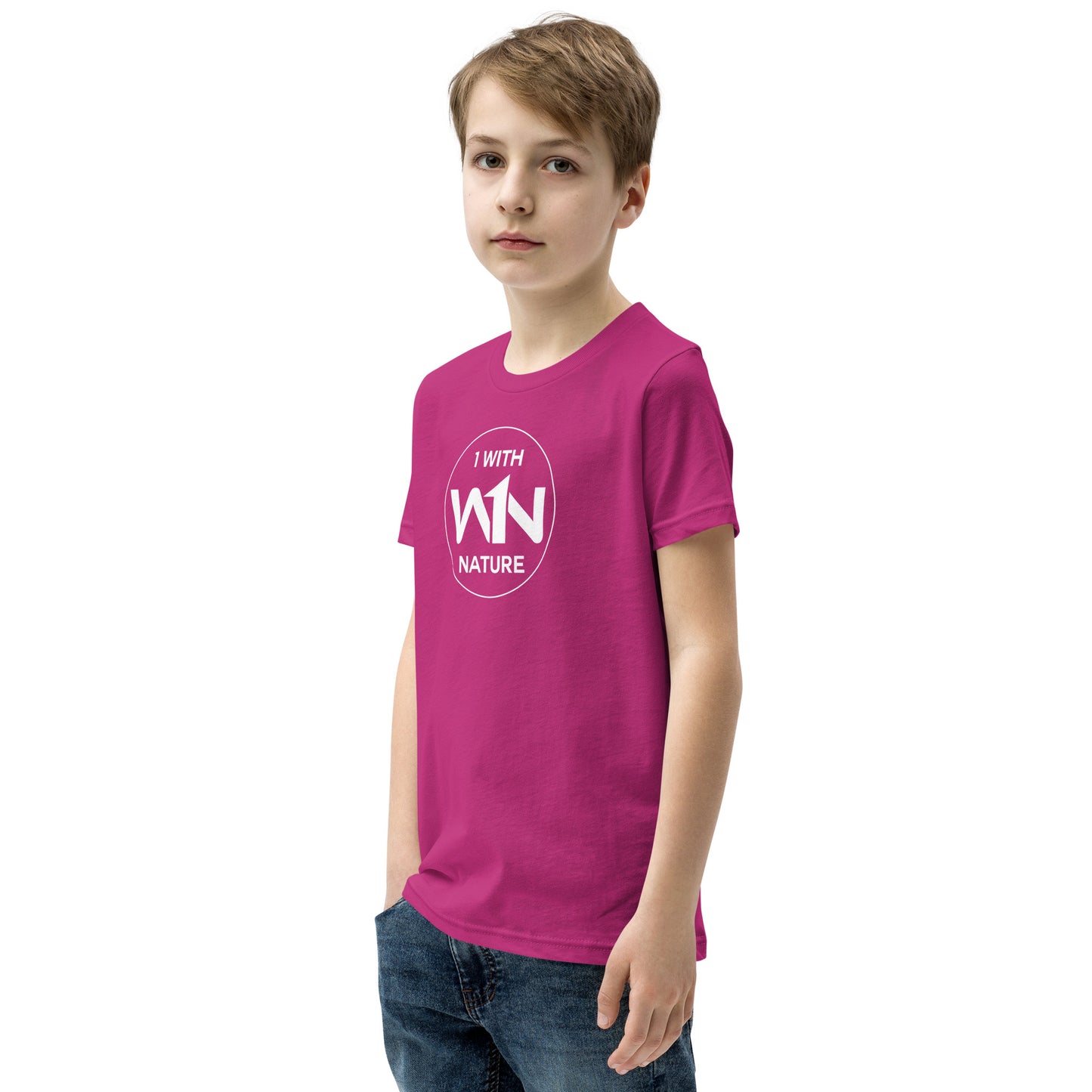 FOREST HERO - WHITE - YOUTH T-SHIRT