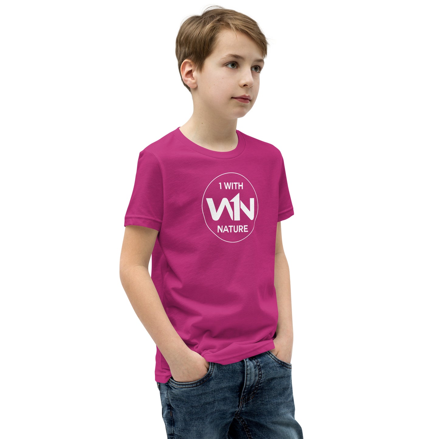FOREST HERO - WHITE - YOUTH T-SHIRT