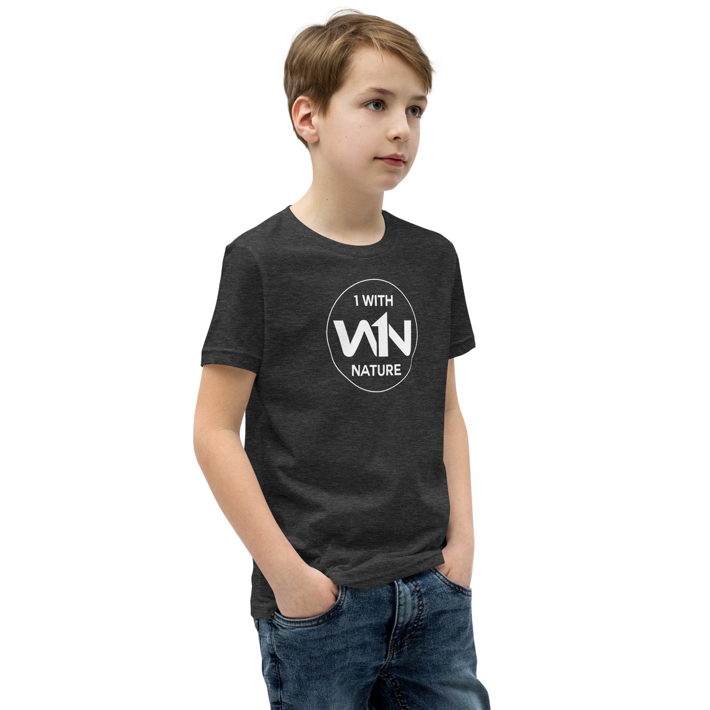 FOREST HERO - WHITE - YOUTH T-SHIRT