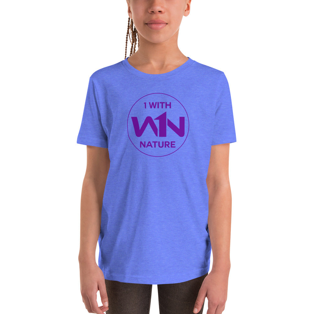 FUTURE HERO - PURPLE - YOUTH T-SHIRT