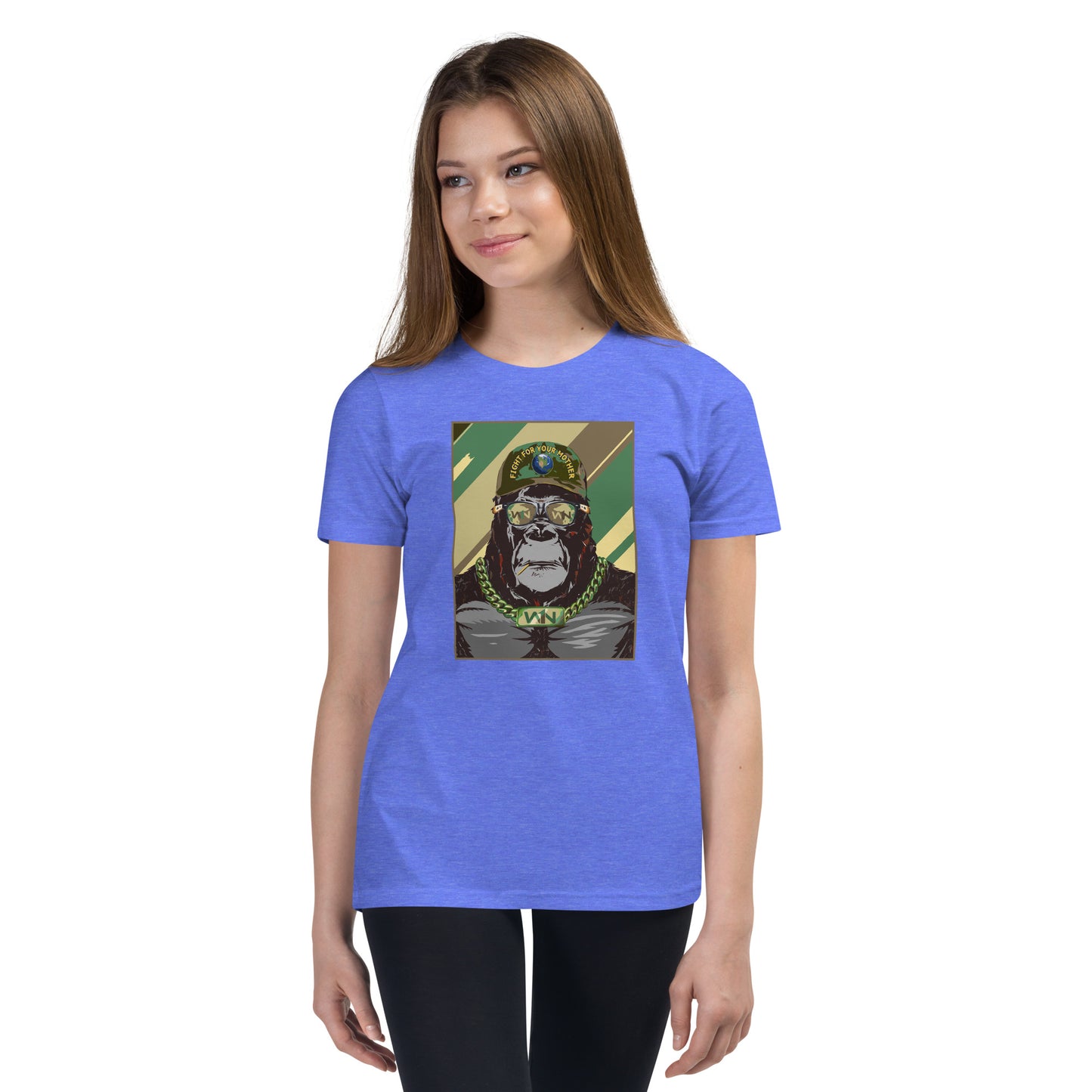 FOREST HERO - FIGHT FOR YOUR MOTHER - GORILLA - YOUTH T-SHIRT