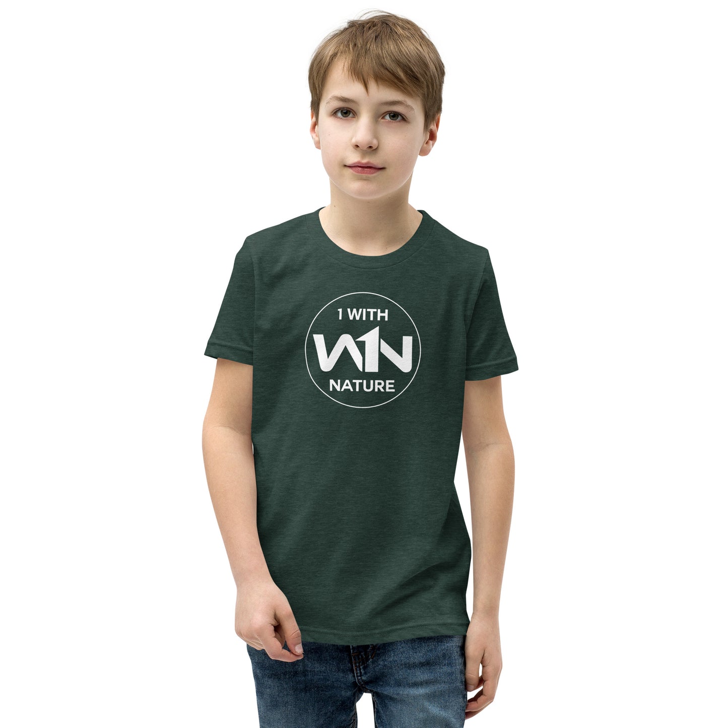 FOREST HERO - WHITE - YOUTH T-SHIRT