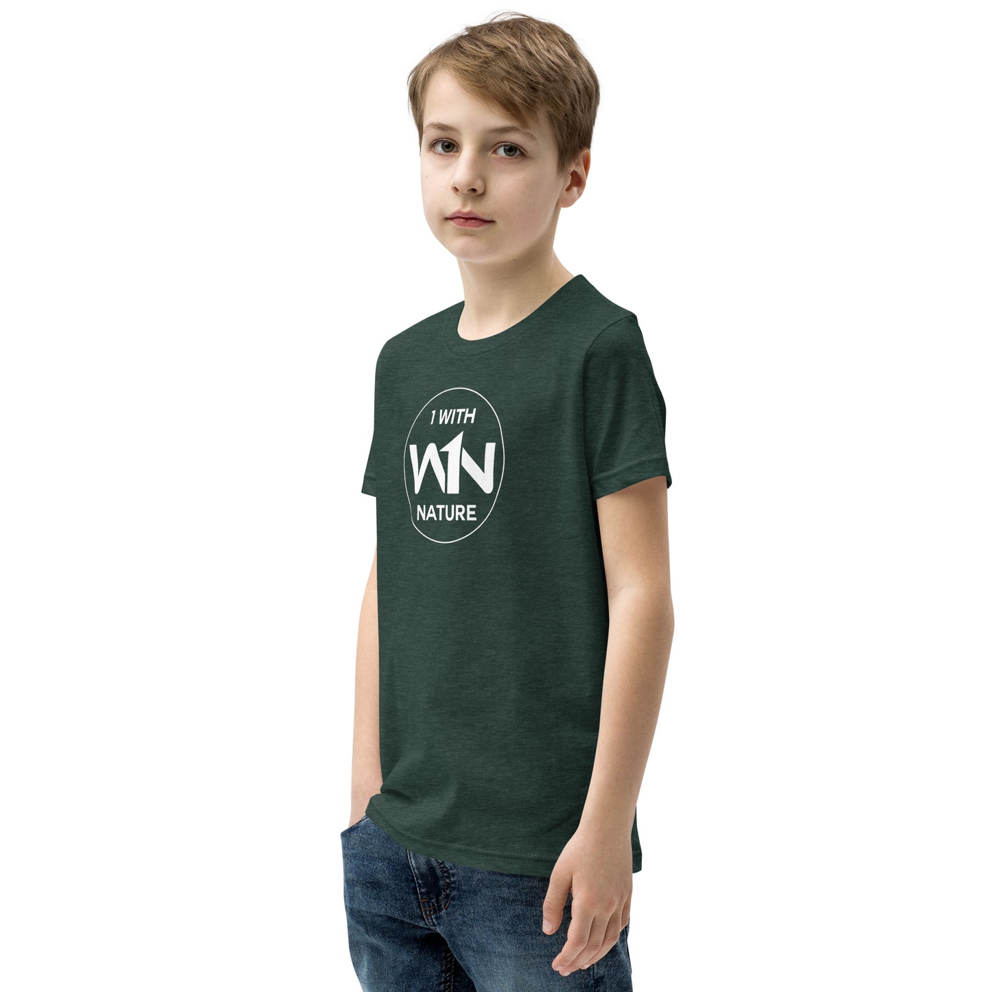 FOREST HERO - WHITE - YOUTH T-SHIRT