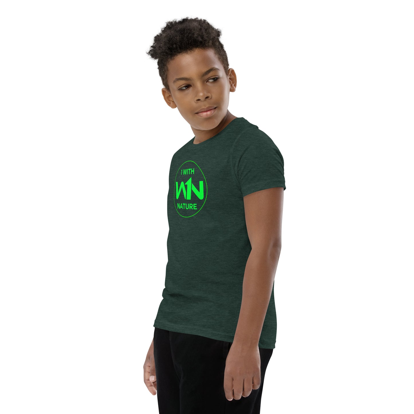 FOREST HERO - GREEN - YOUTH T-SHIRT
