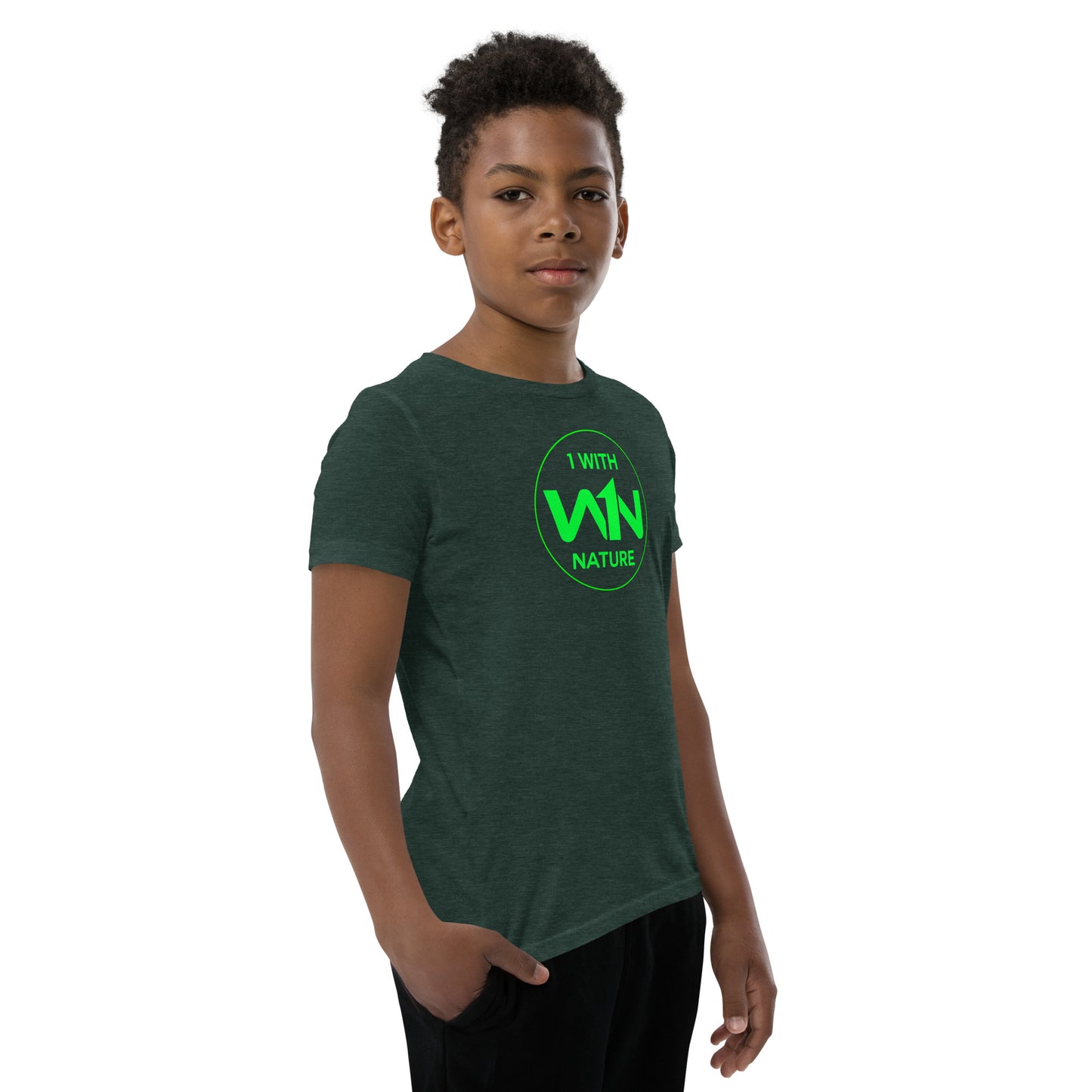 FOREST HERO - GREEN - YOUTH T-SHIRT