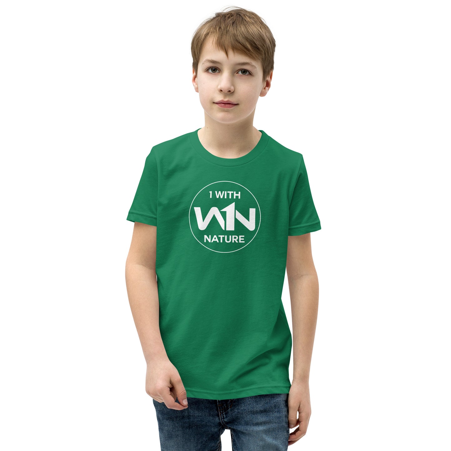 FOREST HERO - WHITE - YOUTH T-SHIRT