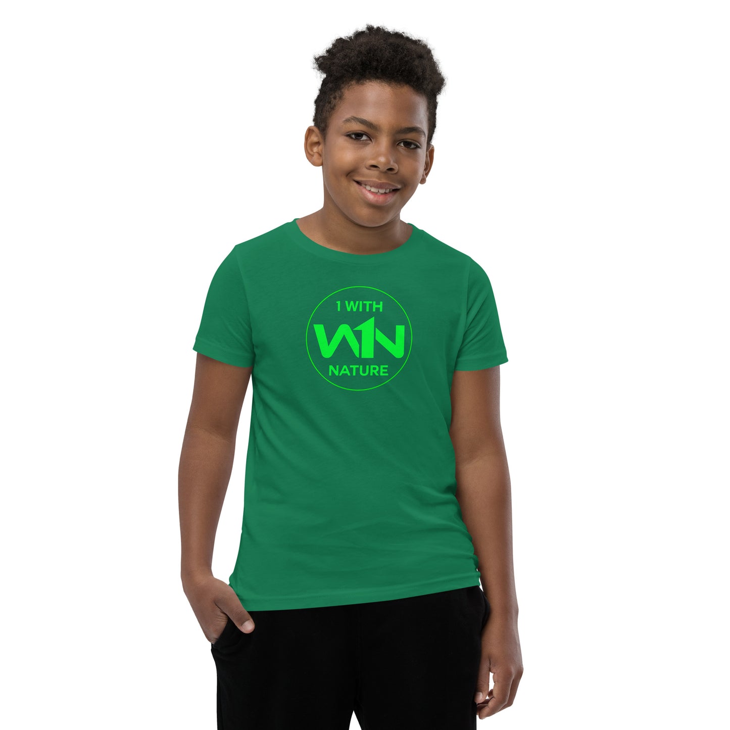 FOREST HERO - GREEN - YOUTH T-SHIRT