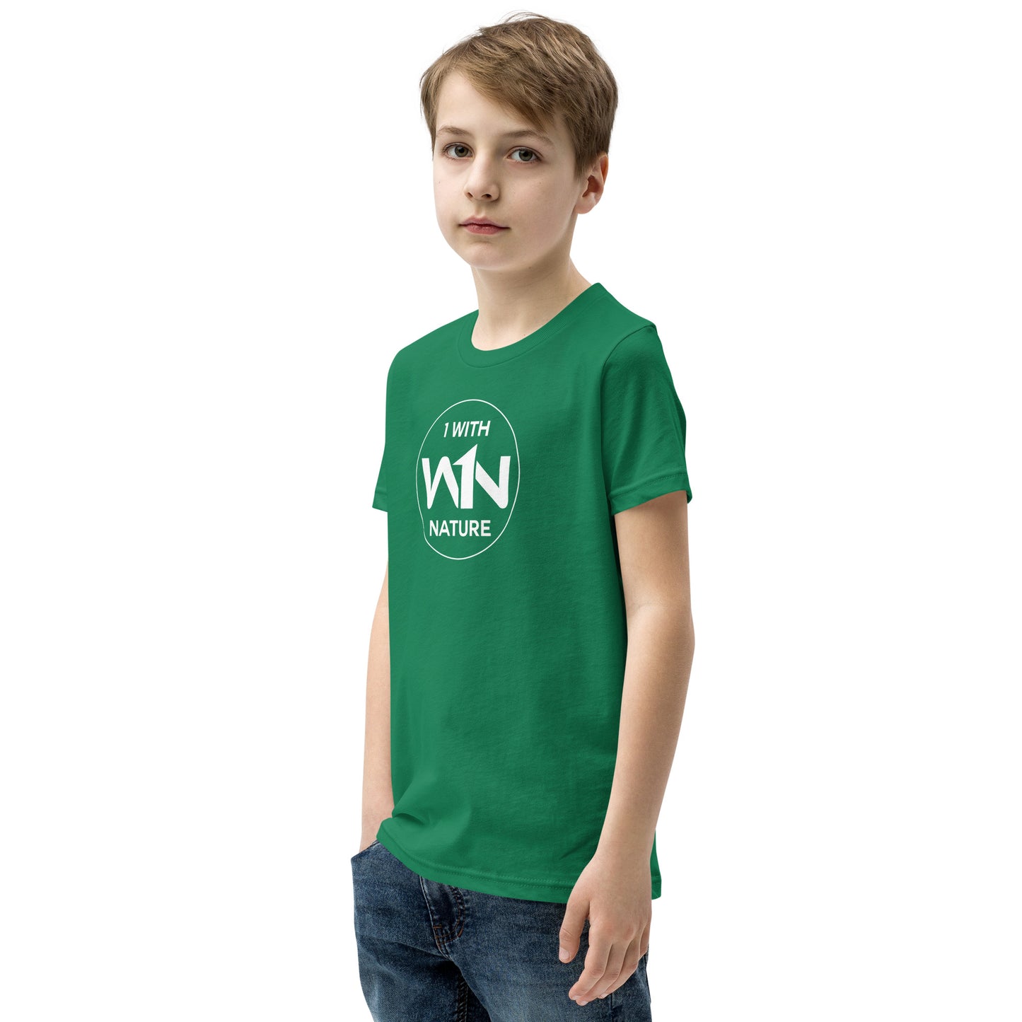 FOREST HERO - WHITE - YOUTH T-SHIRT