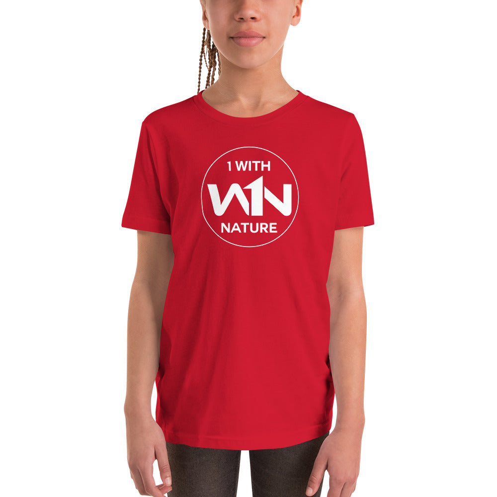 FOREST HERO - WHITE - YOUTH T-SHIRT