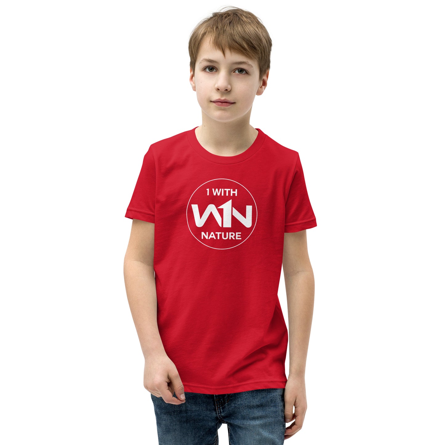 FOREST HERO - WHITE - YOUTH T-SHIRT