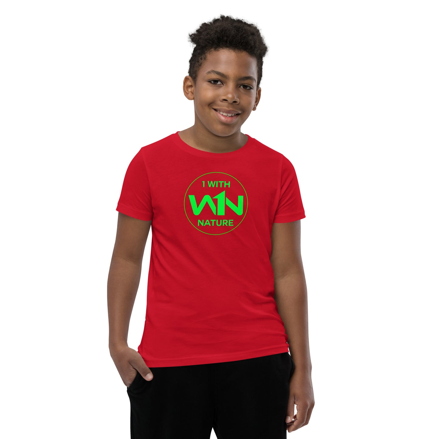 FOREST HERO - GREEN - YOUTH T-SHIRT