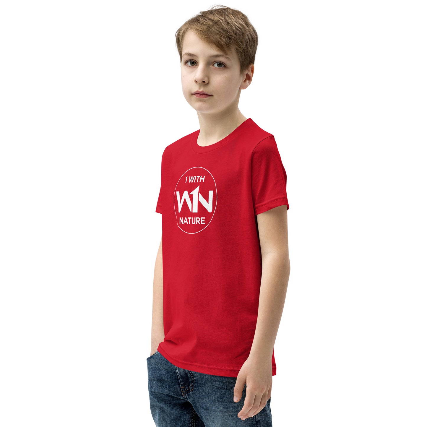 FOREST HERO - WHITE - YOUTH T-SHIRT