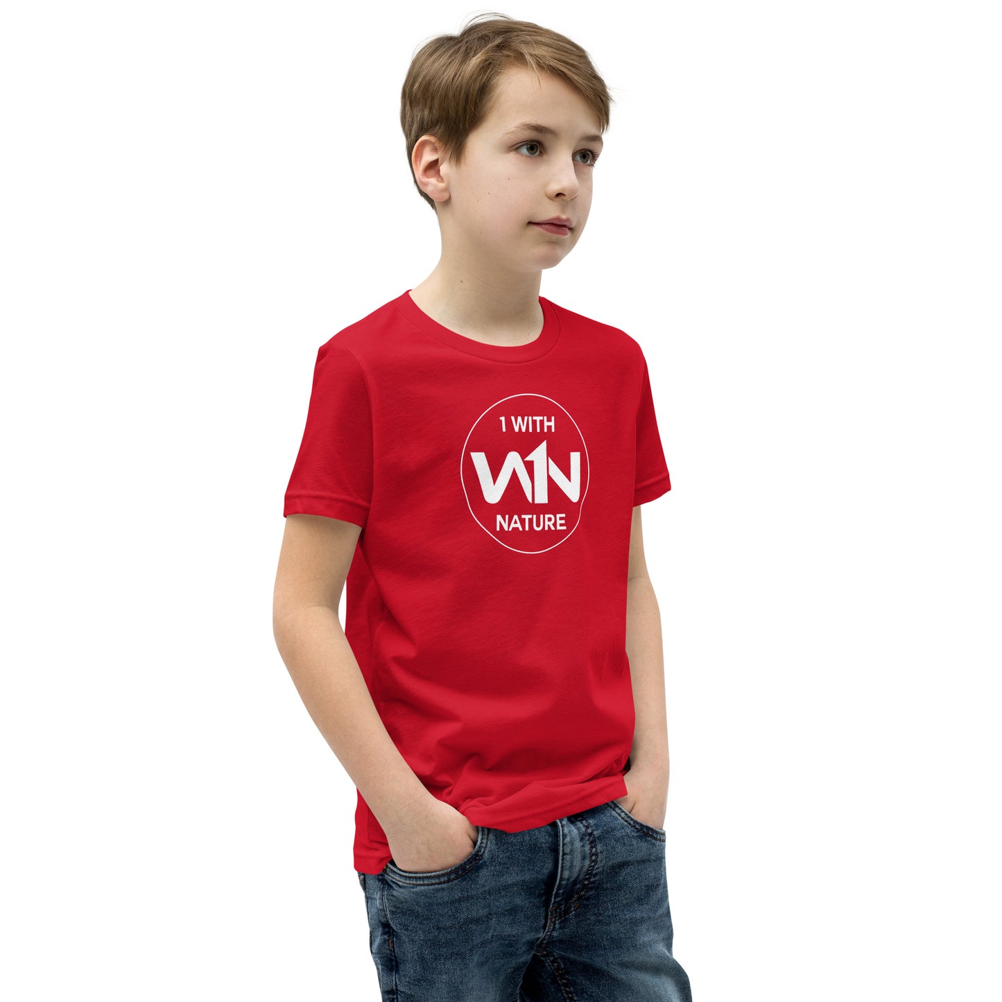 FOREST HERO - WHITE - YOUTH T-SHIRT