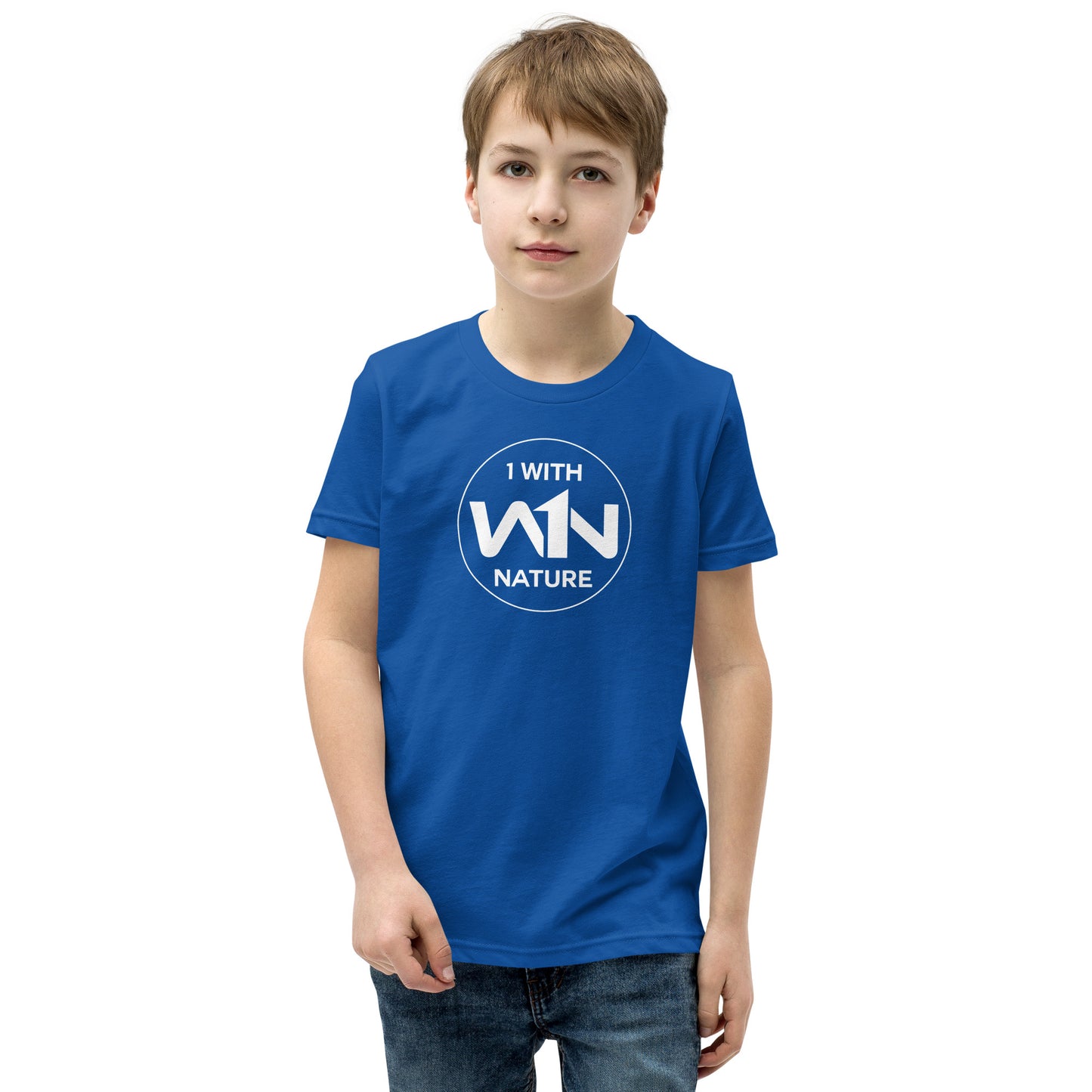 FOREST HERO - WHITE - YOUTH T-SHIRT