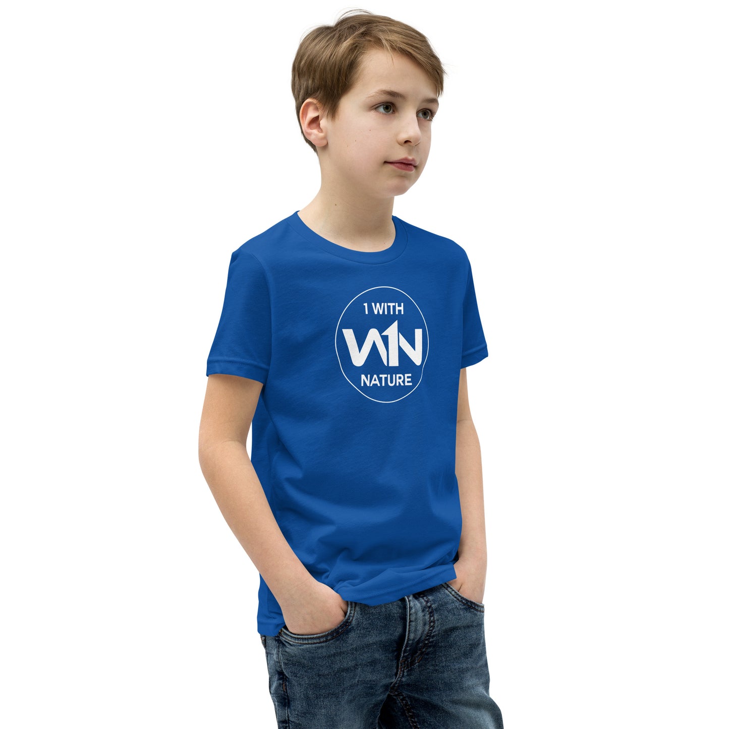 FOREST HERO - WHITE - YOUTH T-SHIRT